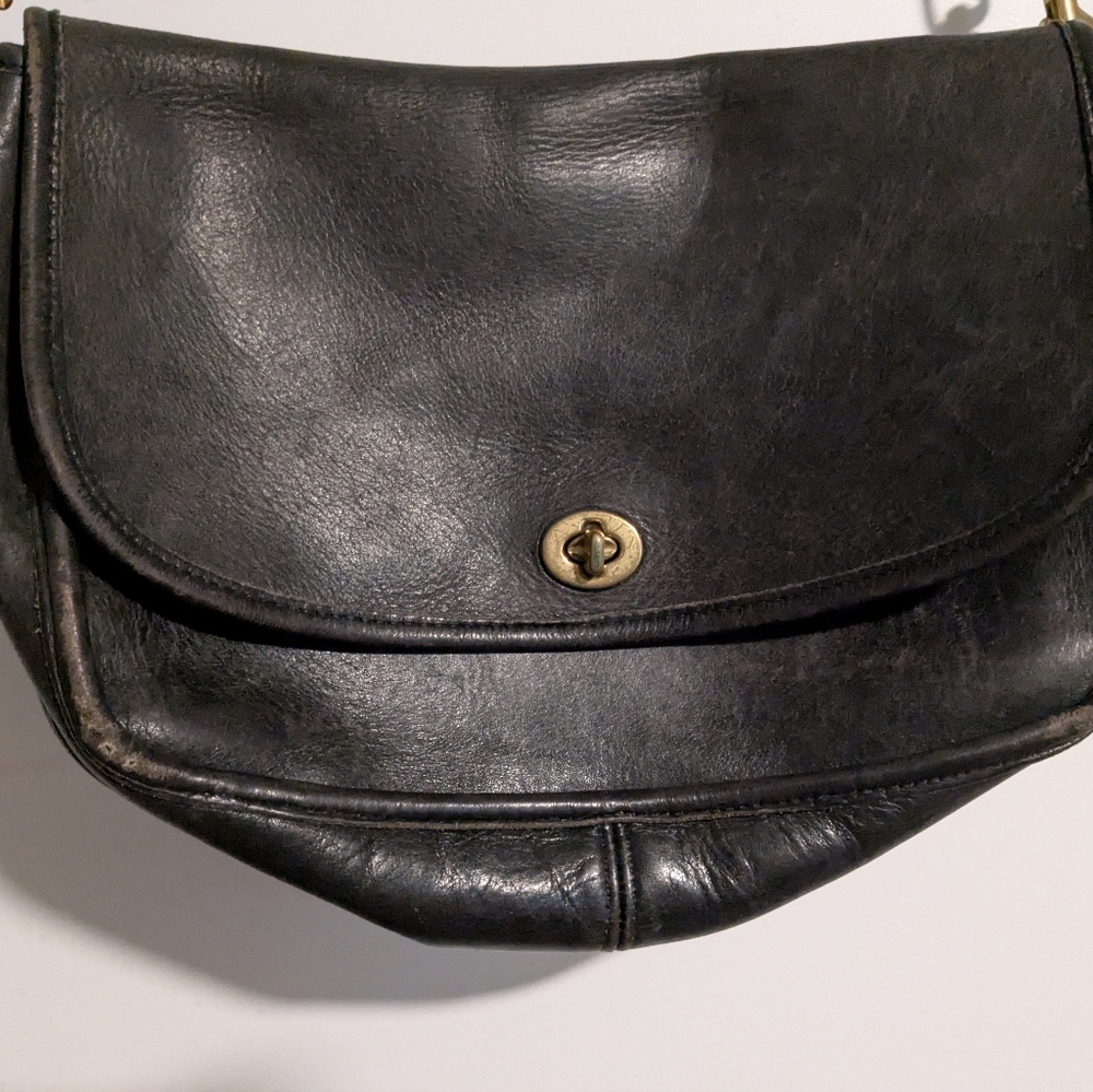 Black Leather Women's Bag